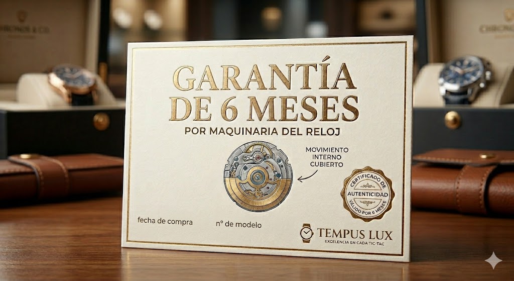 TEMPUS IMPACT GOLD™ – El Reloj que Hace que Te Miren Diferente