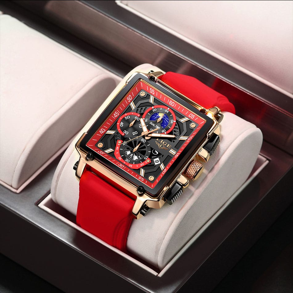 🟥🔥 RELOJ LIGE RED MACHINE – ESTILO QUE ROMPE LAS REGLAS 🔥🟥