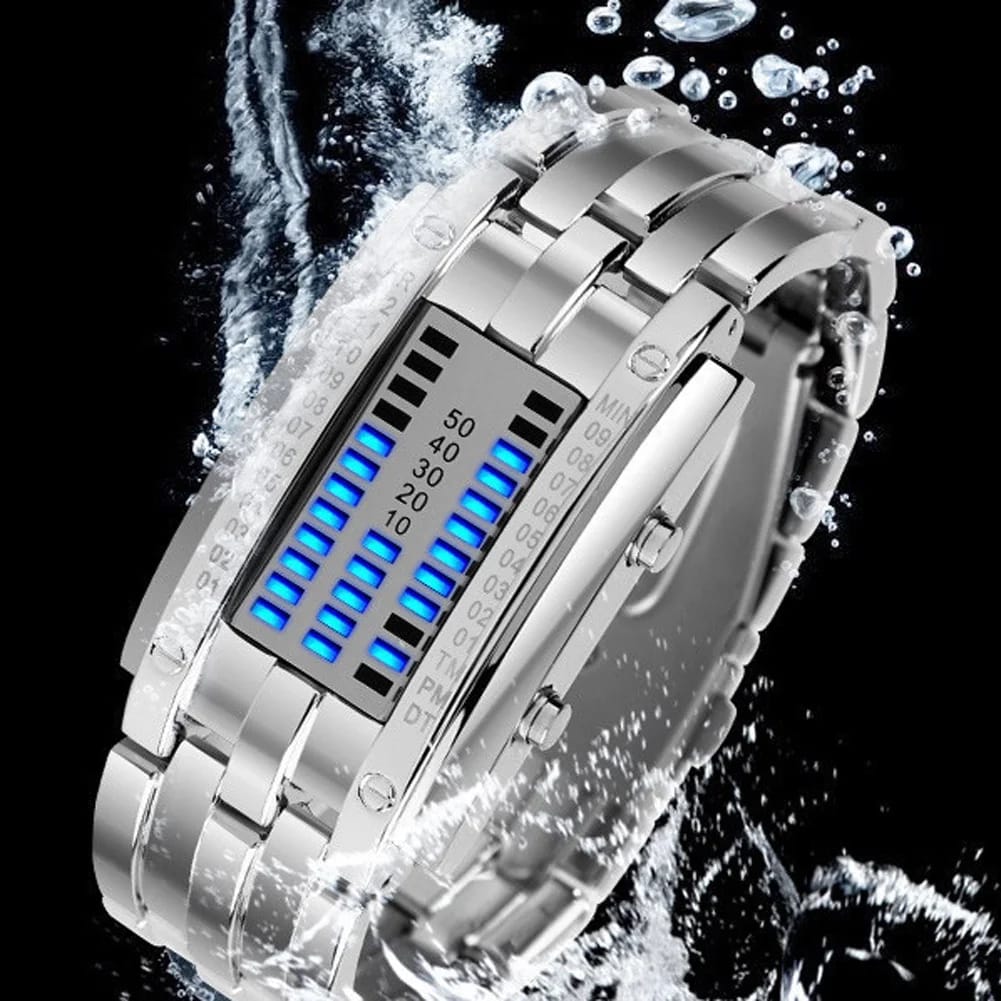 RELOJ BINARIO LED “FUTURE TIME X”
