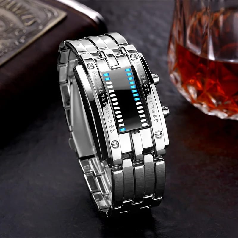 RELOJ BINARIO LED “FUTURE TIME X”