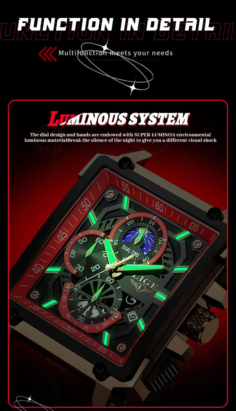 🟥🔥 RELOJ LIGE RED MACHINE – ESTILO QUE ROMPE LAS REGLAS 🔥🟥