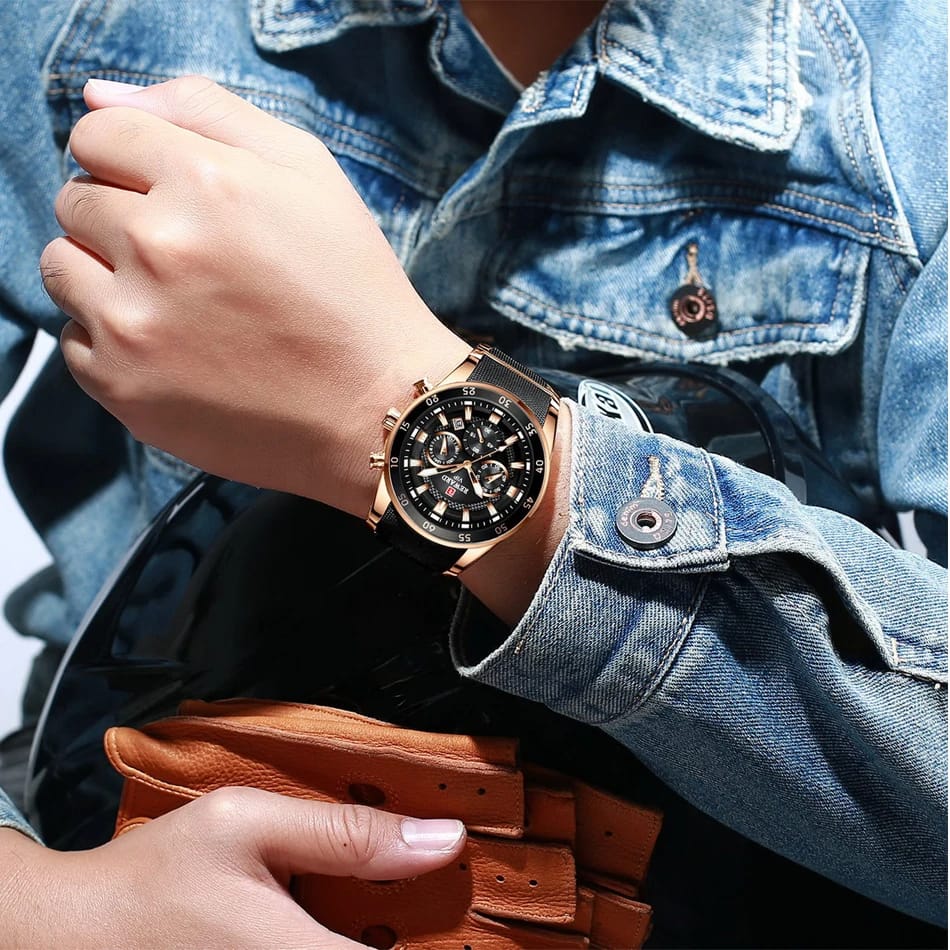 ⌚ REWARD VIP GOLD — El reloj del hombre que impone presencia