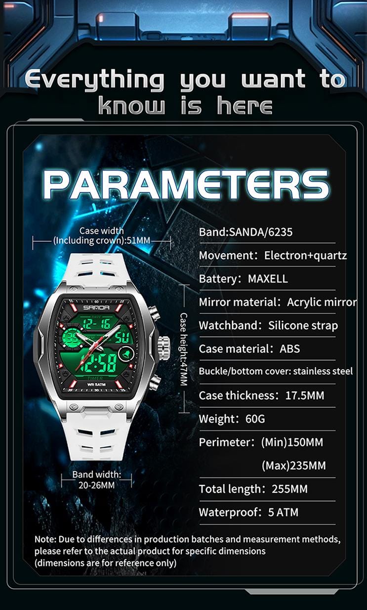 Reloj Formula 1 🏎️🏁 — Domina el tiempo como en la pista