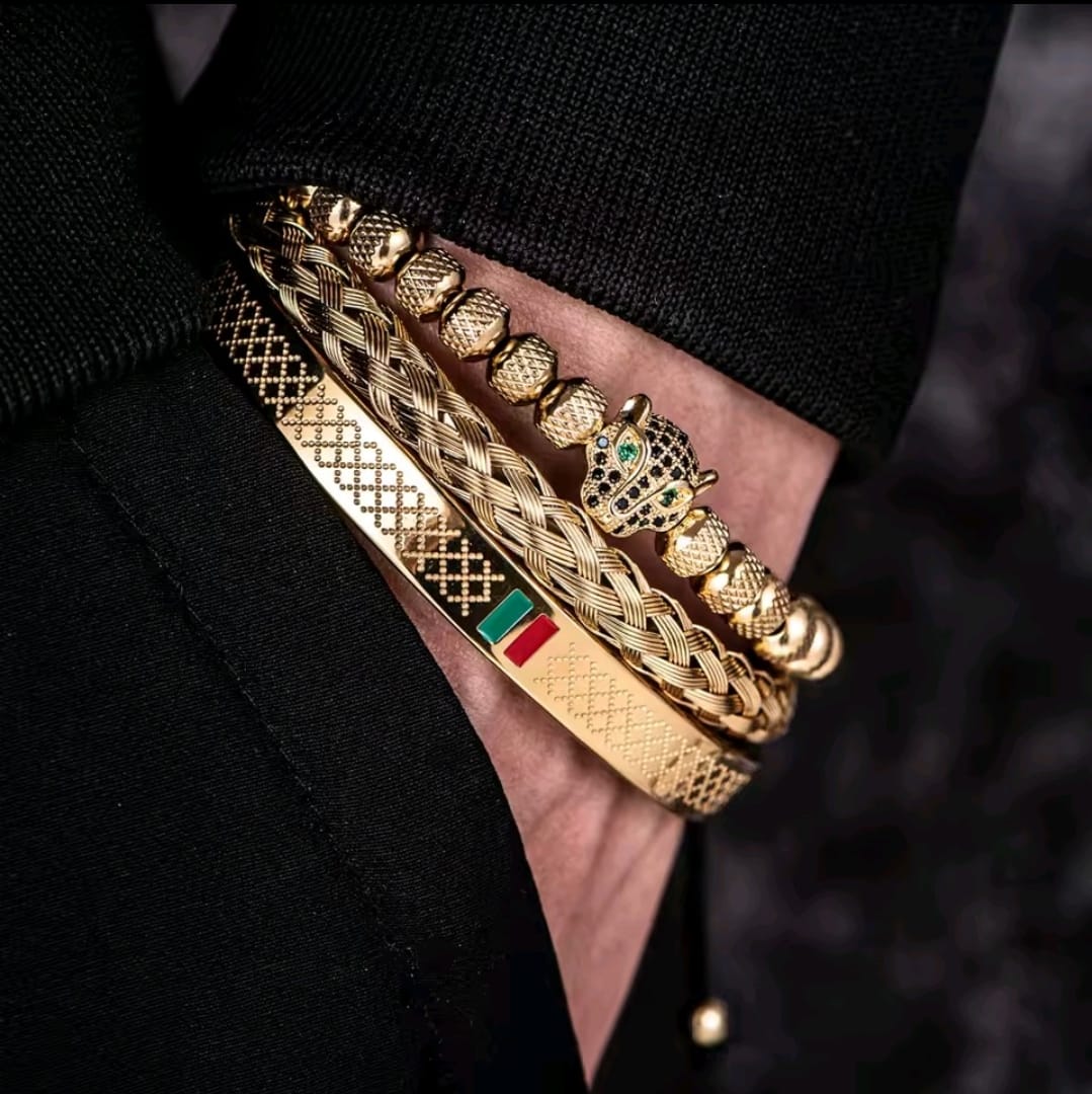Crown Imperium™ | Set de Pulseras Premium para Hombre