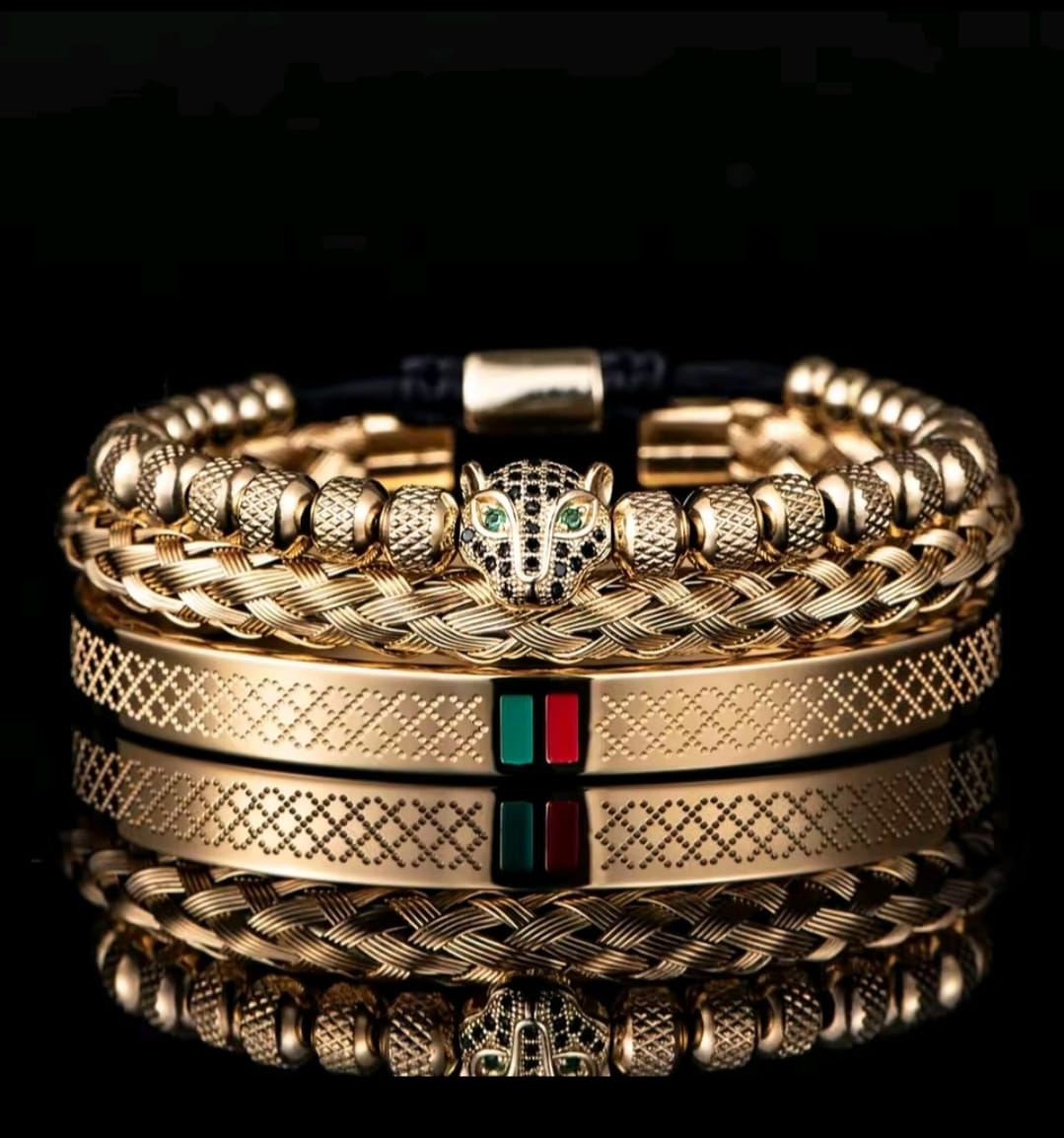 Crown Imperium™ | Set de Pulseras Premium para Hombre