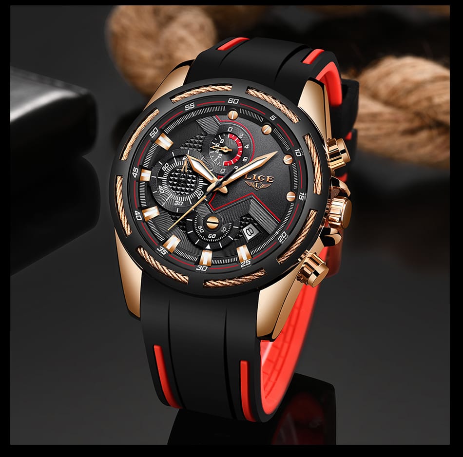 🎯 “LIGE Titan Force – El Reloj Indestructible que Marca Tu Poder”