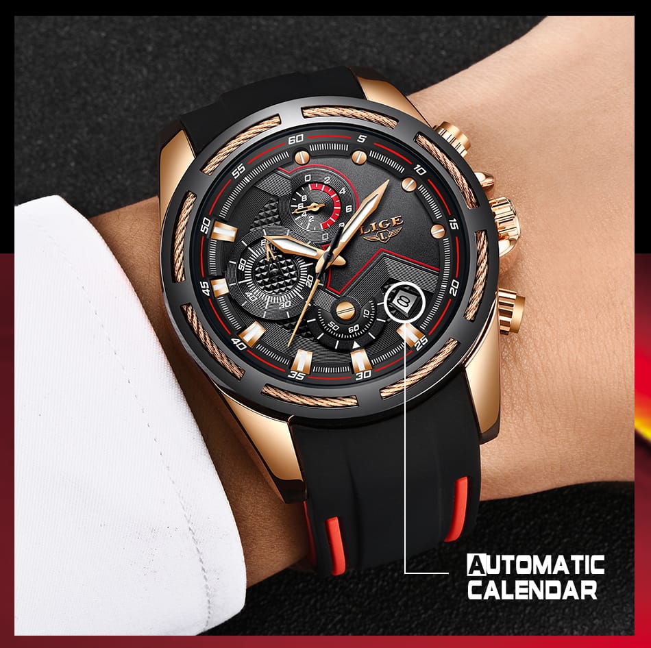 🎯 “LIGE Titan Force – El Reloj Indestructible que Marca Tu Poder”