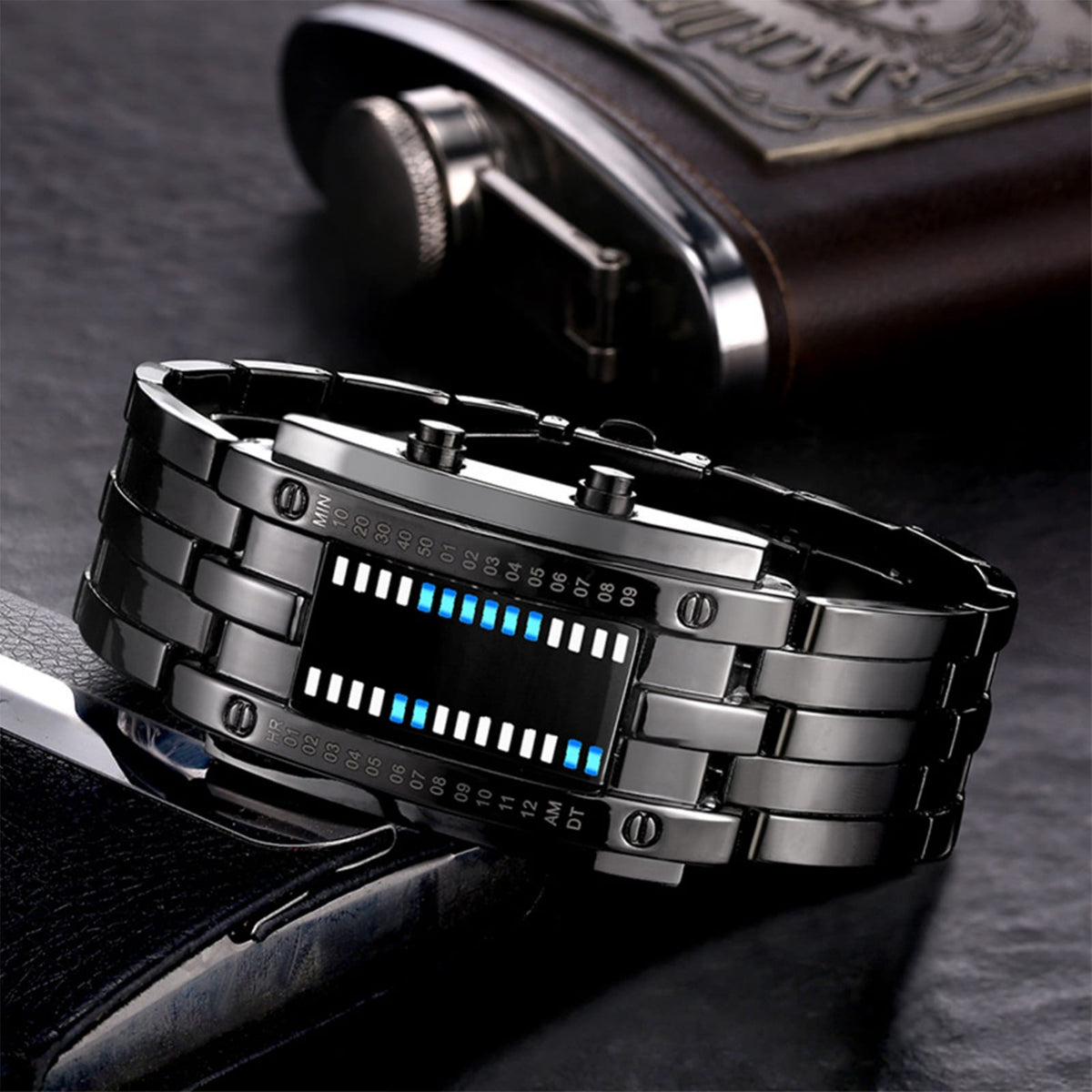 RELOJ BINARIO LED “FUTURE TIME X”
