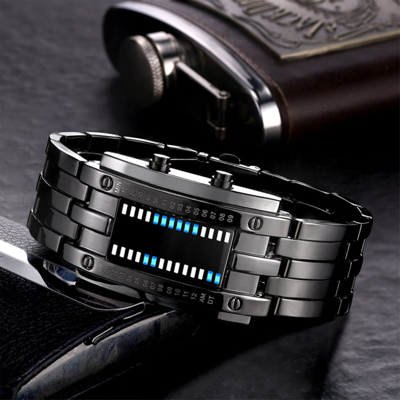 RELOJ BINARIO LED “FUTURE TIME X”