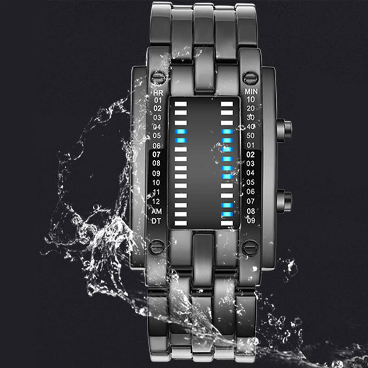 RELOJ BINARIO LED “FUTURE TIME X”