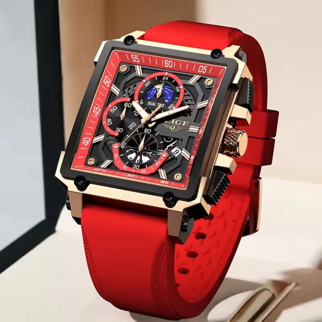🟥🔥 RELOJ LIGE RED MACHINE – ESTILO QUE ROMPE LAS REGLAS 🔥🟥