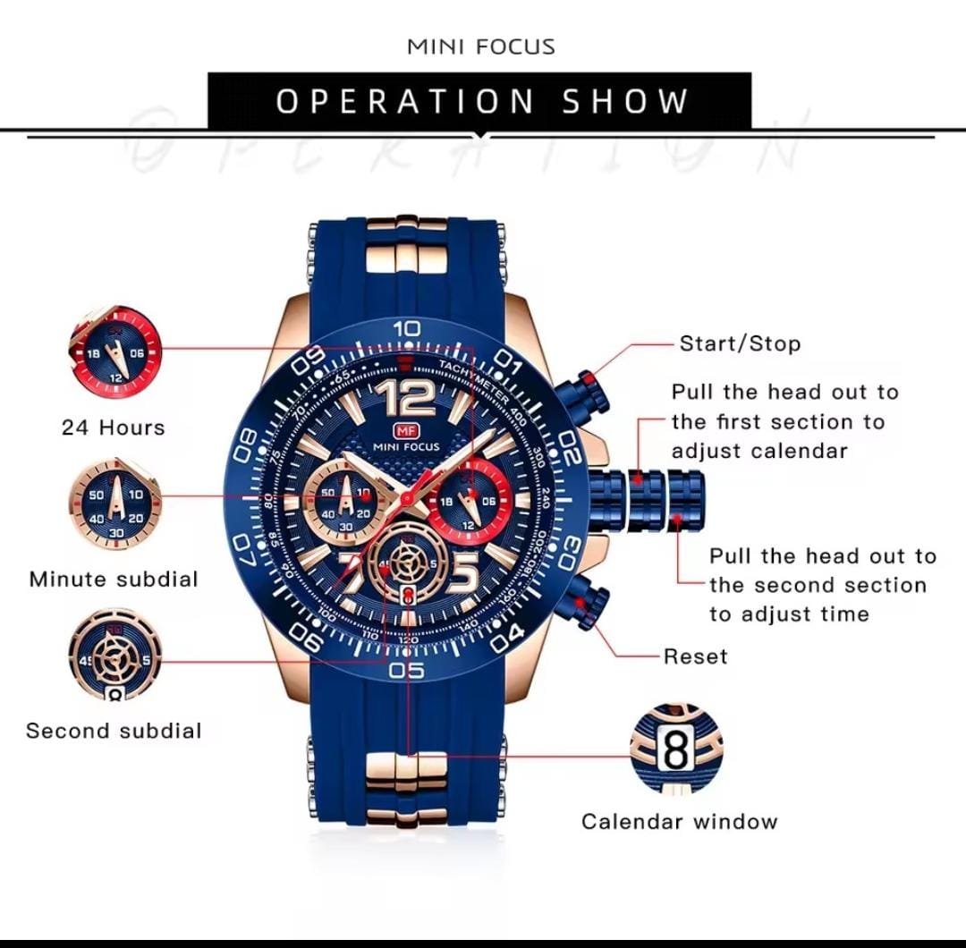 ⌚  Mini Focus Active – Potencia y Elegancia