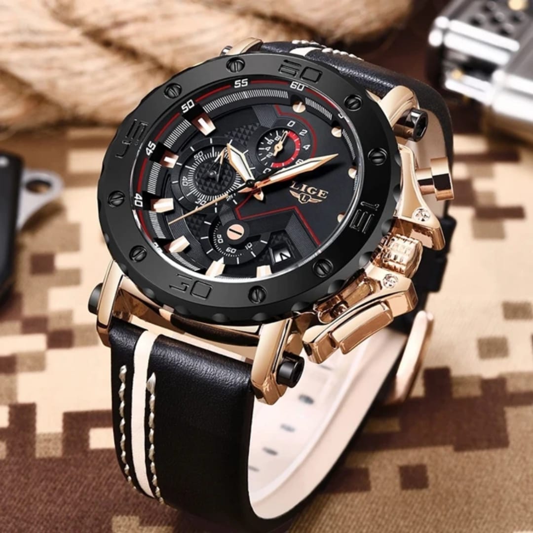 💣 “RELOJ LIGE BLACK ARMOR: PODER QUE SE LLEVA EN LA MUÑECA” 💣