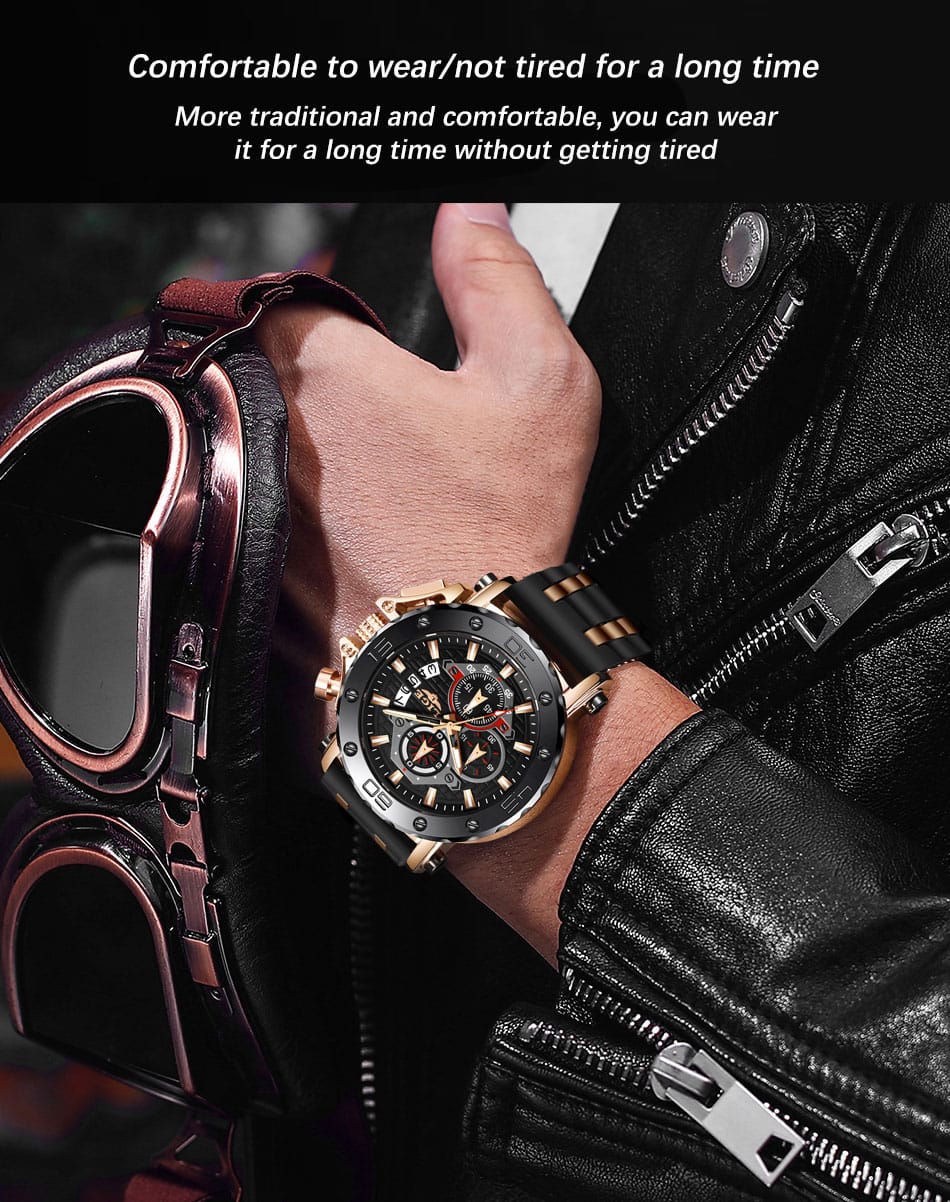 LIGE TITAN GOLD POWER CHRONO – “El Reloj de los que MANDAN” 🔥