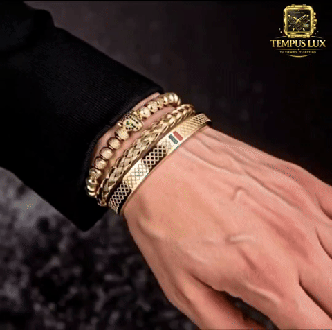 Crown Imperium™ | Set de Pulseras Premium para Hombre