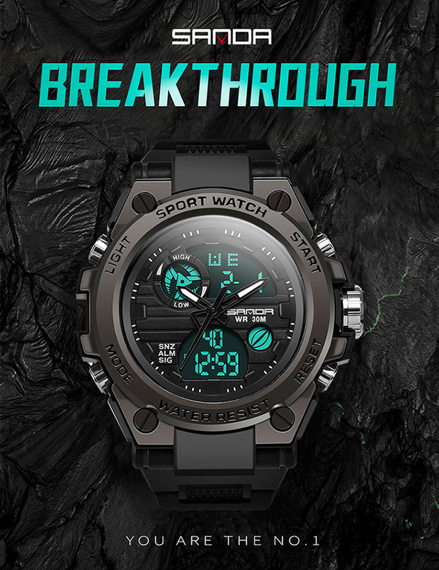 🔥 GUARDIÁN EXTREMO – El reloj que no se rinde 🔥